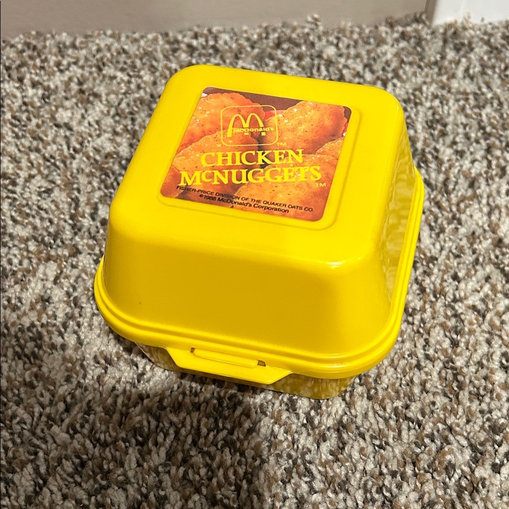 Fisher Price McDonald's Chicken McNuggets Collector Box 6 piece